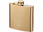 Золотистая плоская фляга Elixer объемом 175 мл, золотистый с логотипом в Нефтекамске заказать по выгодной цене в кибермаркете AvroraStore