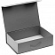 Коробка Case, подарочная, серебристая с логотипом в Нефтекамске заказать по выгодной цене в кибермаркете AvroraStore