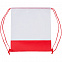 Рюкзак детский Classna, белый с красным с логотипом в Нефтекамске заказать по выгодной цене в кибермаркете AvroraStore