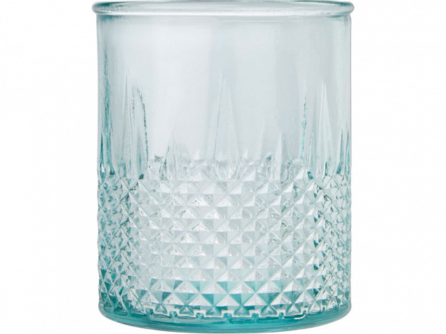 Подставка для чайной свечи из переработанного стекла Estrel, прозрачный с логотипом в Нефтекамске заказать по выгодной цене в кибермаркете AvroraStore