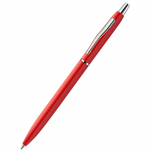 Ручка металлическая Palina - Красный PP с логотипом в Нефтекамске заказать по выгодной цене в кибермаркете AvroraStore
