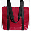 Шопер Clarity с красным органайзером, прозрачный с логотипом в Нефтекамске заказать по выгодной цене в кибермаркете AvroraStore