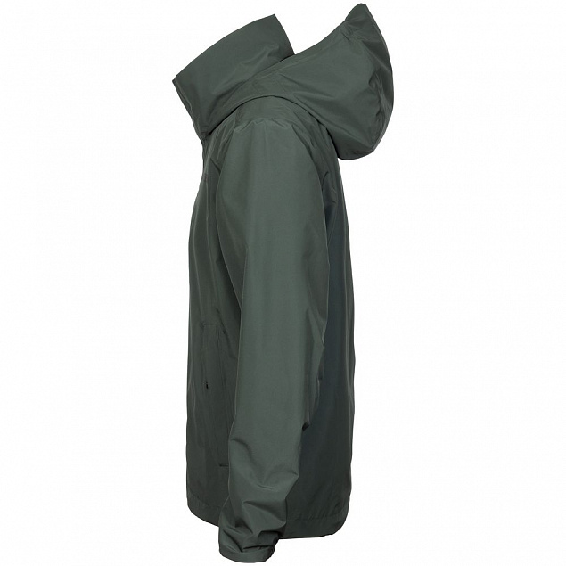 Куртка AX, серо-зеленая с логотипом в Нефтекамске заказать по выгодной цене в кибермаркете AvroraStore
