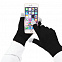 Перчатки сенсорные Real Talk, черные с логотипом в Нефтекамске заказать по выгодной цене в кибермаркете AvroraStore
