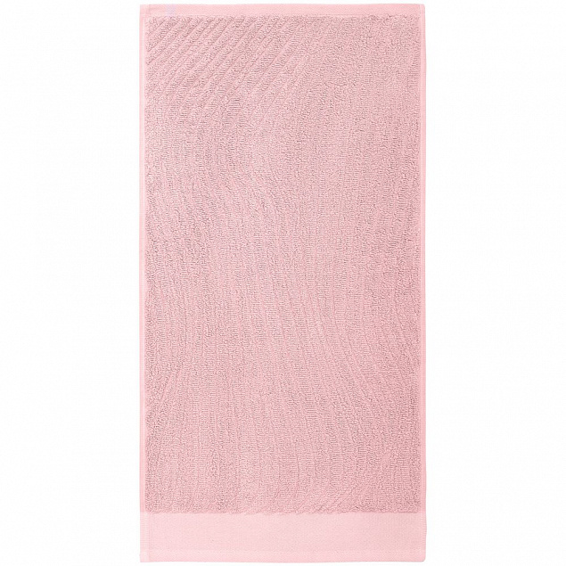Полотенце New Wave, малое, розовое с логотипом в Нефтекамске заказать по выгодной цене в кибермаркете AvroraStore