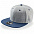 Бейсболка "FADER ", 6 клиньев, плоский козырек, застежка ПВХ с логотипом в Нефтекамске заказать по выгодной цене в кибермаркете AvroraStore