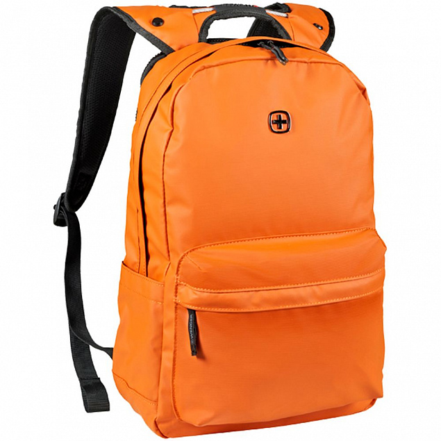 Рюкзак Photon с водоотталкивающим покрытием, оранжевый с логотипом в Нефтекамске заказать по выгодной цене в кибермаркете AvroraStore