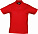 Рубашка поло мужская Prescott Men 170, красная с логотипом в Нефтекамске заказать по выгодной цене в кибермаркете AvroraStore
