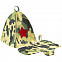 Банный набор Partisan с логотипом в Нефтекамске заказать по выгодной цене в кибермаркете AvroraStore