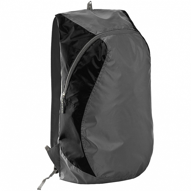 Складной рюкзак Wick, серый с логотипом в Нефтекамске заказать по выгодной цене в кибермаркете AvroraStore