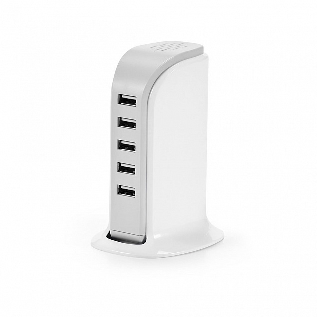 STEVENS. Зарядная станция USB с логотипом в Нефтекамске заказать по выгодной цене в кибермаркете AvroraStore