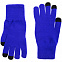 Перчатки сенсорные Urban Flow, ярко-синие с логотипом в Нефтекамске заказать по выгодной цене в кибермаркете AvroraStore