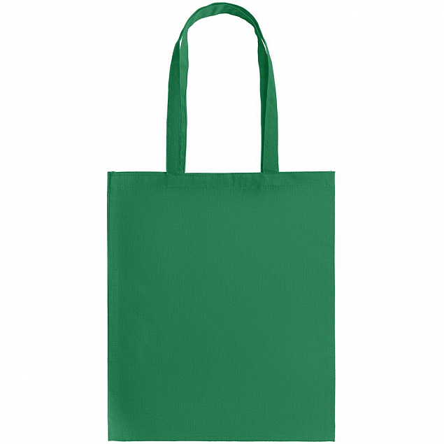 Холщовая сумка Neat 140, зеленая с логотипом в Нефтекамске заказать по выгодной цене в кибермаркете AvroraStore