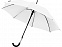 Зонт-трость Arch полуавтомат 23, белый с логотипом в Нефтекамске заказать по выгодной цене в кибермаркете AvroraStore
