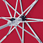 Зонт складной Fiber Alu Light, красный с логотипом в Нефтекамске заказать по выгодной цене в кибермаркете AvroraStore