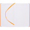 Ежедневник Grade, недатированный, оранжевый с логотипом в Нефтекамске заказать по выгодной цене в кибермаркете AvroraStore
