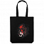 Холщовая сумка «Арт-рокстар. Зигги», черная с логотипом в Нефтекамске заказать по выгодной цене в кибермаркете AvroraStore