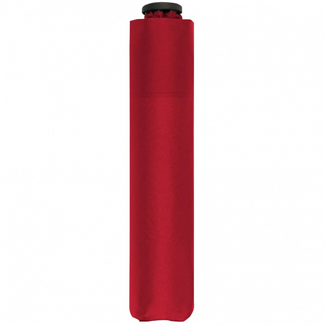 Зонт складной Zero 99, красный с логотипом в Нефтекамске заказать по выгодной цене в кибермаркете AvroraStore