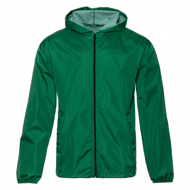 Ветровка унисекс STAN дюспо 210T, 85, 59 Тёмно-зелёный с логотипом в Нефтекамске заказать по выгодной цене в кибермаркете AvroraStore