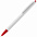 Ручка шариковая Tick, белая с логотипом в Нефтекамске заказать по выгодной цене в кибермаркете AvroraStore