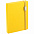 Ежедневник New Factor Metal, желтый с логотипом в Нефтекамске заказать по выгодной цене в кибермаркете AvroraStore