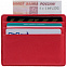 Чехол для карточек Devon, красный с логотипом в Нефтекамске заказать по выгодной цене в кибермаркете AvroraStore