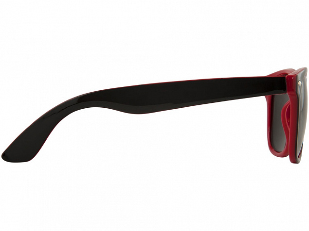 Солнцезащитные очки «Sun Ray» с цветной вставкой с логотипом в Нефтекамске заказать по выгодной цене в кибермаркете AvroraStore