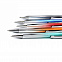 Ручка металлическая Синергия - Синий HH с логотипом в Нефтекамске заказать по выгодной цене в кибермаркете AvroraStore