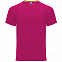 Спортивная футболка MONACO унисекс, ТЕМНО-РОЗОВЫЙ XS с логотипом в Нефтекамске заказать по выгодной цене в кибермаркете AvroraStore