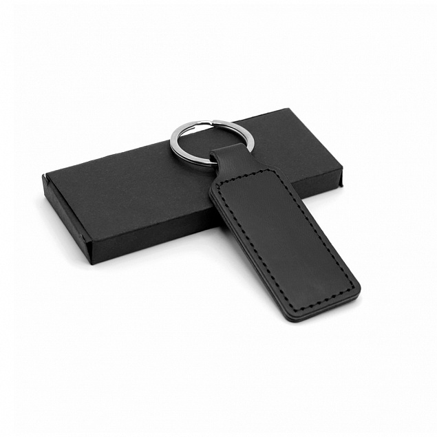 Брелок HORS в подарочной упаковке - Черный AA с логотипом в Нефтекамске заказать по выгодной цене в кибермаркете AvroraStore