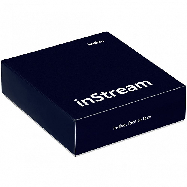 Портмоне inStream, черное с логотипом в Нефтекамске заказать по выгодной цене в кибермаркете AvroraStore