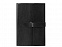 Бизнес-блокнот А5 с клапаном Fabrizio, 80 листов, черный с логотипом в Нефтекамске заказать по выгодной цене в кибермаркете AvroraStore