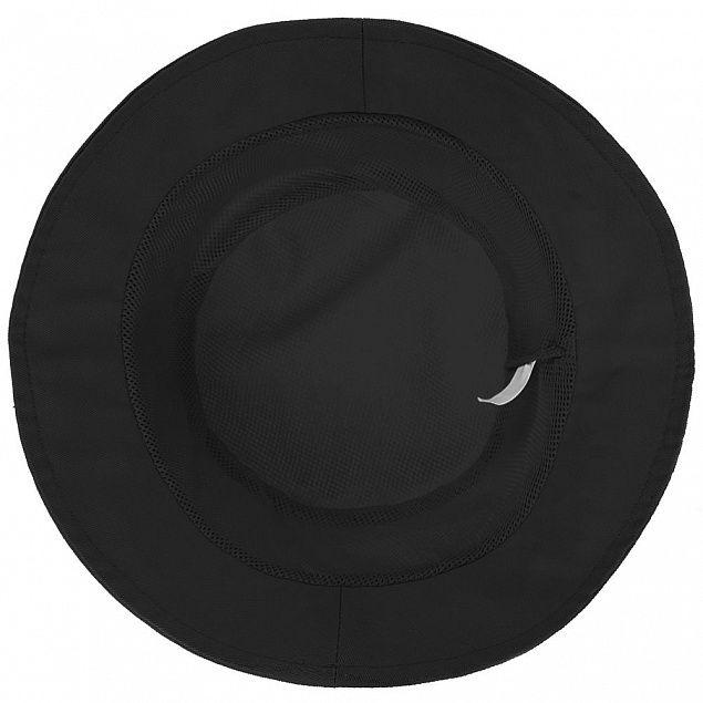 Панама Vento, черная с логотипом в Нефтекамске заказать по выгодной цене в кибермаркете AvroraStore