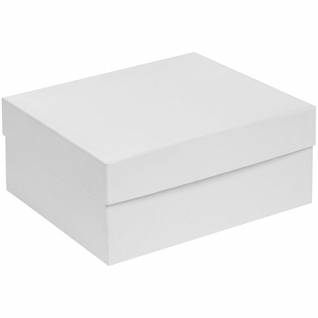 Коробка Satin, большая, белая с логотипом в Нефтекамске заказать по выгодной цене в кибермаркете AvroraStore
