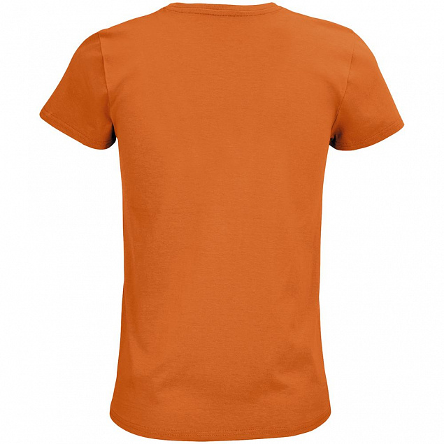 Футболка женская Pioneer Women, оранжевая с логотипом в Нефтекамске заказать по выгодной цене в кибермаркете AvroraStore