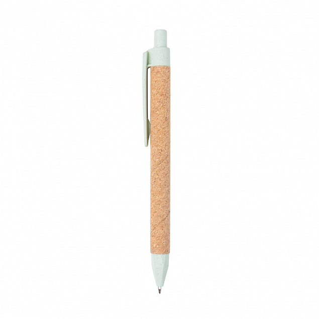 Эко-ручка Write, зеленый с логотипом в Нефтекамске заказать по выгодной цене в кибермаркете AvroraStore