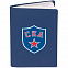 Обложка для паспорта «СКА», синяя с логотипом в Нефтекамске заказать по выгодной цене в кибермаркете AvroraStore