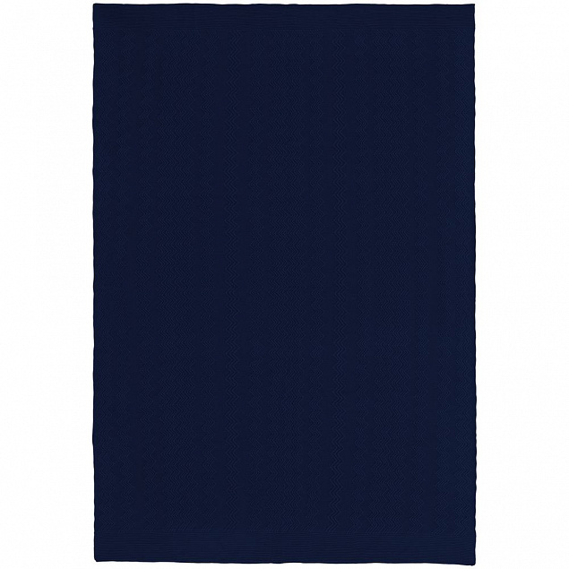 Плед Marea, темно-синий (сапфир) с логотипом в Нефтекамске заказать по выгодной цене в кибермаркете AvroraStore