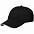 Бейсболка Canopy, серая с черным кантом с логотипом в Нефтекамске заказать по выгодной цене в кибермаркете AvroraStore
