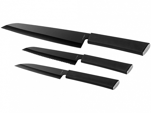 Набор ножей "Element" с логотипом в Нефтекамске заказать по выгодной цене в кибермаркете AvroraStore