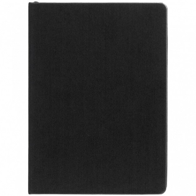 Ежедневник Grid, недатированный, черный с логотипом в Нефтекамске заказать по выгодной цене в кибермаркете AvroraStore