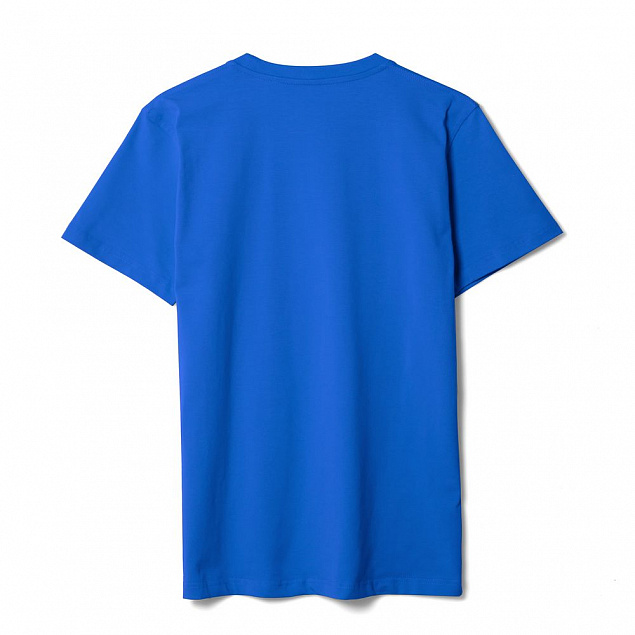 Футболка мужская T-bolka Stretch, ярко-синяя (royal) с логотипом в Нефтекамске заказать по выгодной цене в кибермаркете AvroraStore