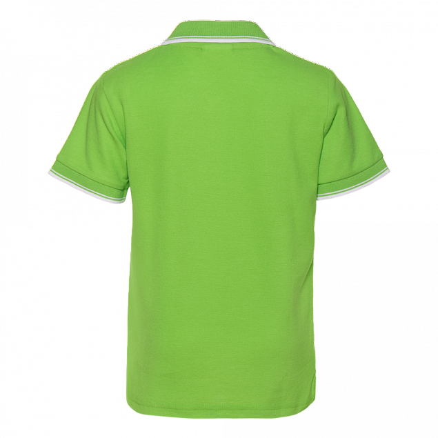 Рубашка поло Рубашка детская 04TJ Ярко-зелёный с логотипом в Нефтекамске заказать по выгодной цене в кибермаркете AvroraStore