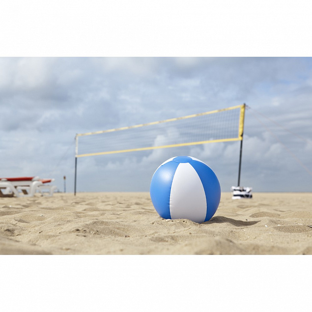 Надувной пляжный мяч Спенсер с логотипом в Нефтекамске заказать по выгодной цене в кибермаркете AvroraStore