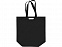 Сумка для покупок из спанбонда Scope, 380*455*160 с ручкой 550/30 мм, черный с логотипом в Нефтекамске заказать по выгодной цене в кибермаркете AvroraStore