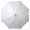 Зонт-трость Standard, белый с логотипом в Нефтекамске заказать по выгодной цене в кибермаркете AvroraStore