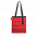 Шоппер Superbag Bubble (красный с черным) с логотипом в Нефтекамске заказать по выгодной цене в кибермаркете AvroraStore