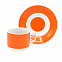 Чайная пара фарфоровая 220см³ экспресс Sunrise (7С1669Ф34), оранжевый, в коробке с логотипом в Нефтекамске заказать по выгодной цене в кибермаркете AvroraStore