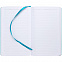 Ежедневник Nova, недатированный, бирюзовый с логотипом в Нефтекамске заказать по выгодной цене в кибермаркете AvroraStore
