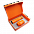 Набор Hot Box E G orange (синий) с логотипом в Нефтекамске заказать по выгодной цене в кибермаркете AvroraStore